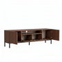 Nordure Rivoli Soporte para TV Milano Walnut y Negro